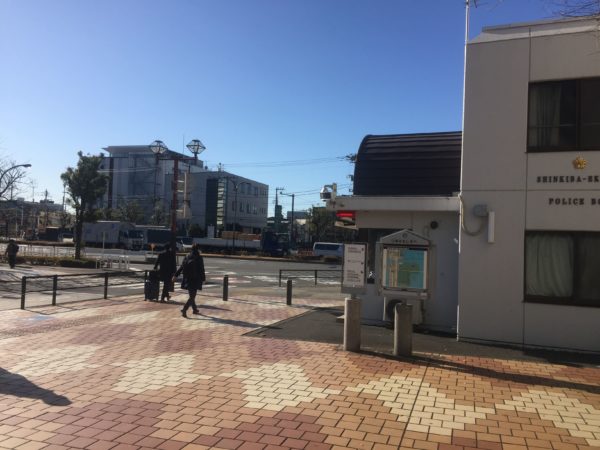 JR京葉線・東京メトロ有楽町線 新木場駅近くの無料喫煙所